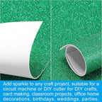 PATIKIL Dark Green Shiny EVA Glitter Foam Sheet 11 x 8 Inch 2mm Thick - Image 5