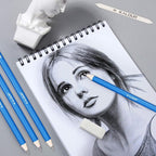 KALOUR 33 Pro Drawing Kit Sketching Pencils Set, Portable Zippered Travel - Image 5