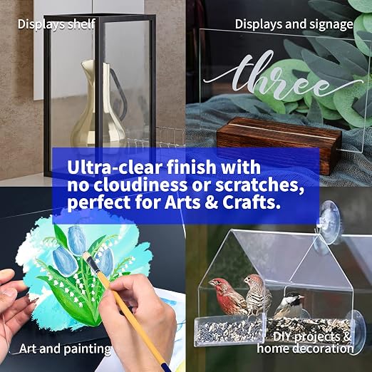 Art3d 1/8" Thick Plexiglass Sheets - Image 5
