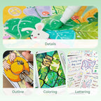 Arrtx 90 Colors Paint Markers Pens, Acrylic Paint Pens - Image 6