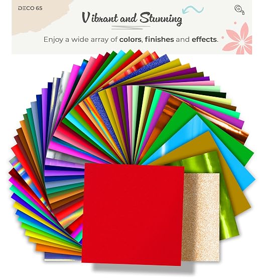 VViViD DECO65 Suede Red Permanent Adhesive Craft Vinyl - Image 5
