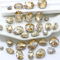Sew on Rhinestone, Bags and Sewing Accessories，Golden by Unknown