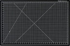 Dahle Vantage 10793 Double-Sided Premium Self-Healing Cutting Mat, 1/2" Grid by Dahle
