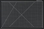 Dahle Vantage 10673 Premium Self-Healing Cutting Mat, 1/2" Grid, 5 Layers by Dahle