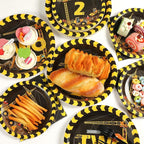100 Pcs Construction Party Plates and Napkins Set Construction Truck Birthday - Image 5