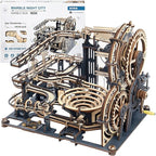 ROKR 3D Wooden Puzzles for Adults Marble Run Model Building Kit by ROKR-InterestingSmartPuzzleToys