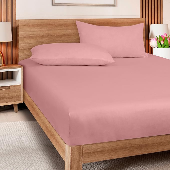 ROYALE LINENS 300 Thread Count 100% Long Staple Combed Cotton Fitted Sheet Twin - Image 8