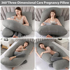 U-Shaped Full Body Pregnancy Pillow - Image 2