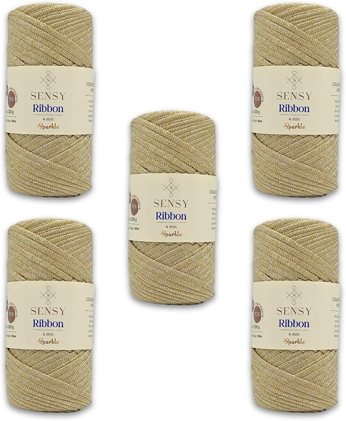 5 Skeins of Sensy Premium 4mm by SSENSY