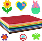 Morcheiong 50 Pcs Felt Fabric Soft Felt Fabric Sheet by Morcheiong