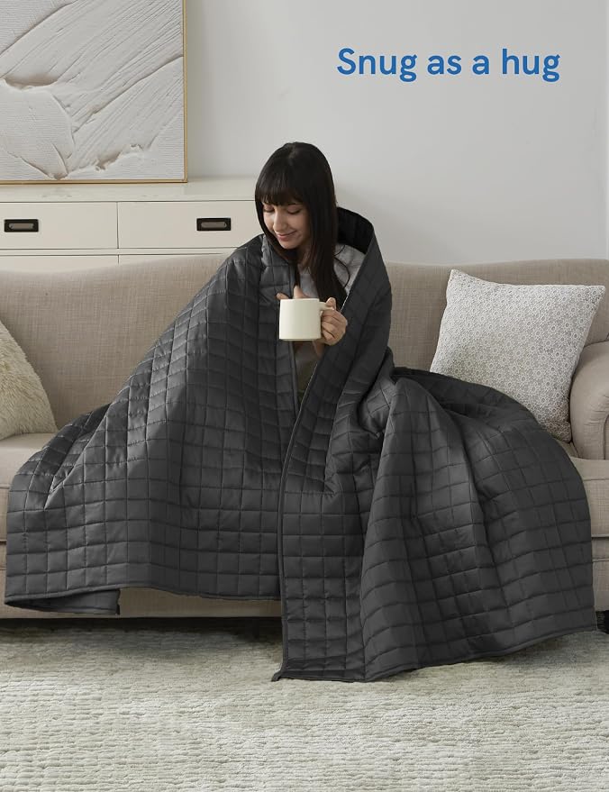 YnM King Size Cooling Weighted Blanket - Image 4