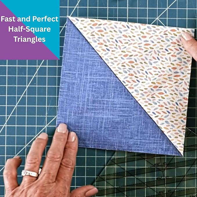 New Leaf Stitches Clearly Perfect Slotted Trimmer — Acrylic Quilting Ruler - Image 6