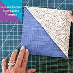 New Leaf Stitches Clearly Perfect Slotted Trimmer — Acrylic Quilting Ruler - Image 6