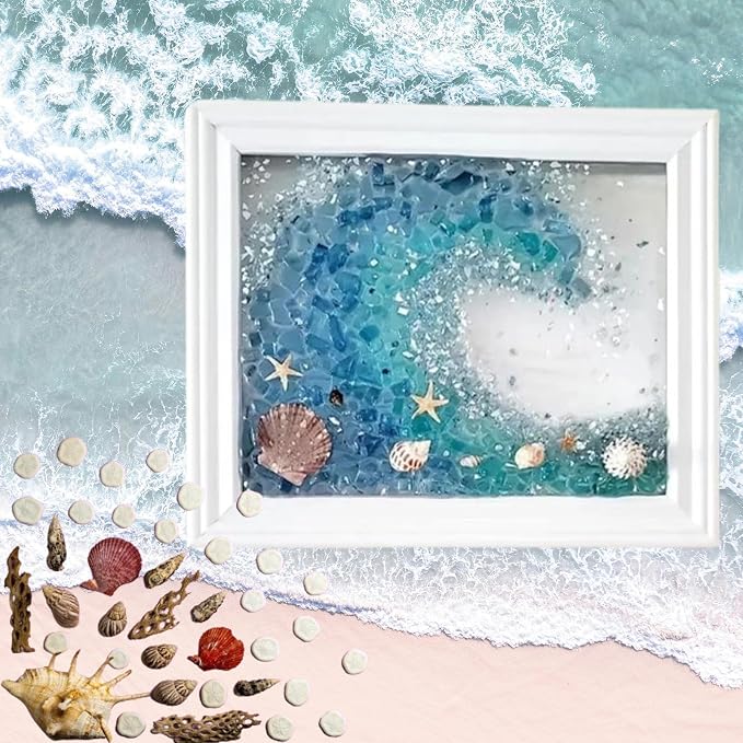 Sea Glass Art Kits, New Sea Glasss Resin Art Kits - Image 4