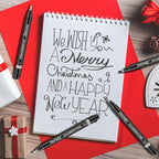 6 Size Calligraphy Brush Pens Set - Image 6