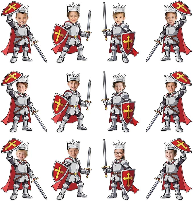 48 Set Medieval Knight Cutouts by gisgfim