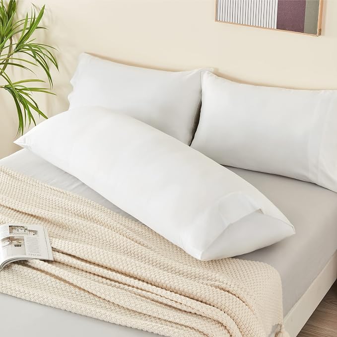 BEDELITE Body Pillow Cover, Rayon Made from Bamboo, Cooling Body Pillow - Image 8