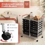 BECOMFORT 12-Drawer Rolling Cart - Image 5