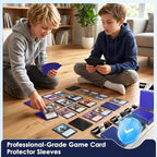Kitoyz 500 Pcs Card Sleeves for Trading Card, Matte Card Sleeves Deck Card - Image 7