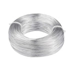 Fashewelry 656 Feet 18 Gauge Aluminum Wire Silver 1mm Bendable Metal Craft Wire by FASHEWELRY