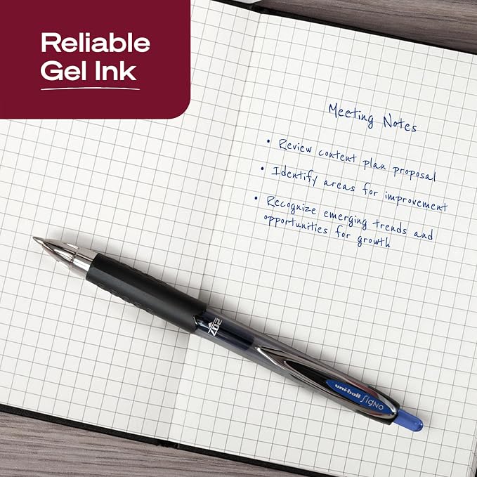 uniball™ 207 Gel Pens, 0.7mm Medium Point, Retractable, Smooth Writing - Image 3