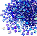 600 PCS Acrylic Beads Heart Star Shape Beads Clear Acrylic AB Colors Bead by Jmassyang