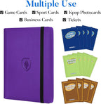 Premium 9 Pocket Card Binder for 360 Cards, Fabmaker PU Cover Trading Card - Image 3