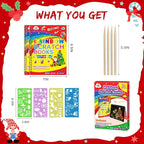 ZMLM Scratch Paper Art-Crafts Gift: 2 Pack Rainbow Notebooks Supplies Toys - Image 7