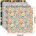 Origami Paper Kit 100 Sheets 6 Inch Square Double Sided Color 20 Vivid Colors - Image 3