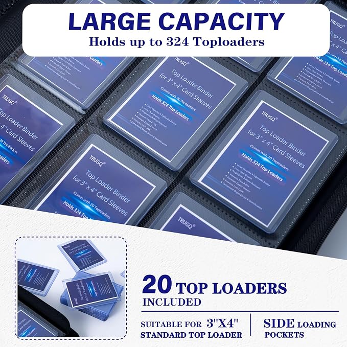 Toploader Binder Holds 324 Toploaders - Image 2