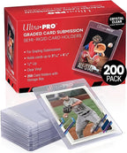 Ultra PRO Semi Rigid 1/2" Lip Tall Sleeves 200ct by UltraPro