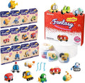 Both idea Air Dry Clay Kit, Car Theme | 12 Packs, Non-Toxic Kids Gift | School by Bothidea