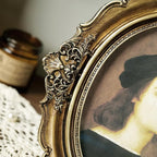 Cuspin 4x6 Gold Picture Frame, Vintage Picture Frames Bronze Resin - Image 3