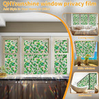 Stained Glass Window Privacy Film Decorative Rainbow Static Clings – Ideal - Image 6