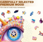 Fable Eye Puzzles Adults Gifts Wooden 260 Pieces 13.4 * 12.9in - Image 3