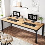 Tribesigns 78.7 Inches Extra Long Computer Desk 2 Person Desk, Double Long Desk - Image 3
