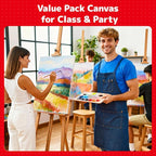 Simetufy 32 Pack 12x16 inch Large Flat Canvas Boards - Image 7