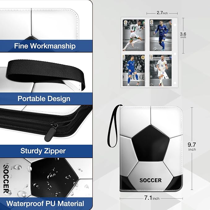 RONMONG Soccer Card Binder, 2025-2026 Sports Trading Card - Image 2