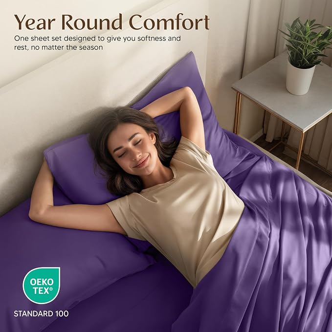 Utopia Bedding Full Size Sheet Set – 4 Piece Bed Sheets, Soft and Breathable - Image 5