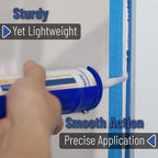 Bates- Caulking Silicone Gun, 10:1 Thrust Ratio, Hand Caulking Guns, No Drip - Image 4