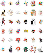BulbaCraft 100Pcs Clown Stickers - Image 3