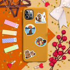100Pcs Beaver Stickers for Water Bottle, Laptop - Image 7
