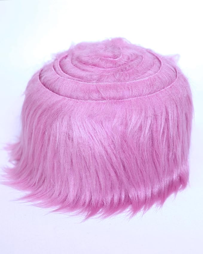 Faux Fake Fur Long Pile Luxury Shaggy/Craft, Decorations / 60" Wide/Sold by The by FabricEmpire