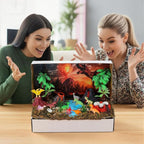 Teyva Daily 48 Pcs Dinosaur Diorama Kit Habitat Project Box Set 3D Dinosaurs - Image 6