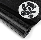 DUEUIOE Black Glitter HTV Heat Transfer Vinyl Roll by Unknown