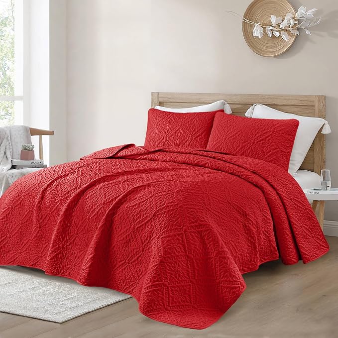 Exclusivo Mezcla Queen Quilt Bedding Set, Lightweight Soft Bedspreads Coverlets - Image 2