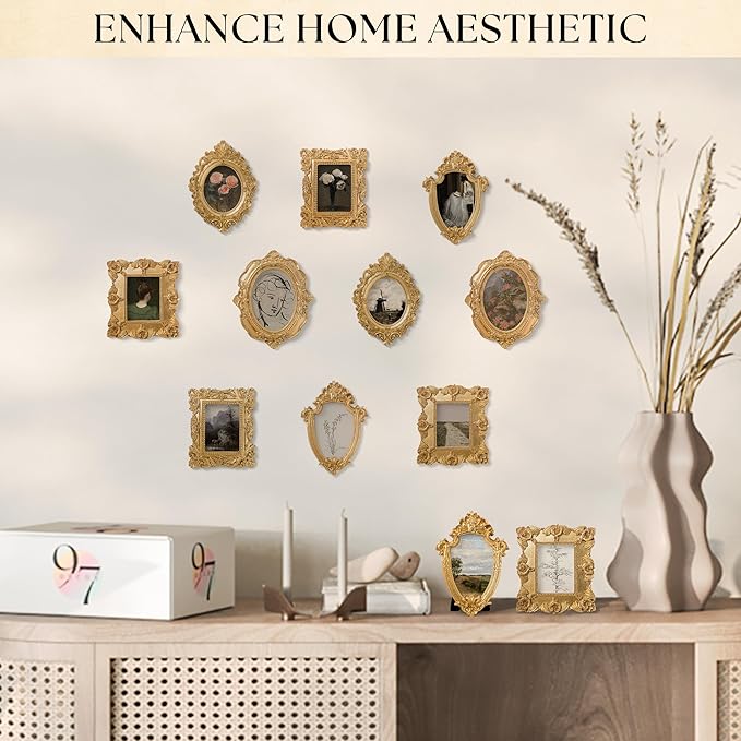 97 Decor Small Gold Picture Frames Set - Image 5