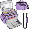 LEFOR·Z Large Sewing Supplies Organizer, Double-Layer Sewing Accessories by LEFOR%C2%B7Z