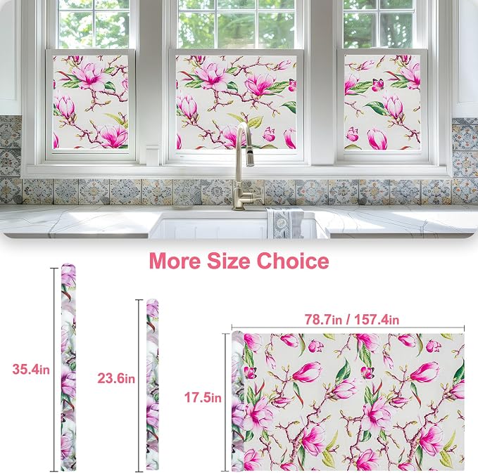 Window Privacy Film Stain Glass Window Film Rainbow Window Film Window clings - Image 7
