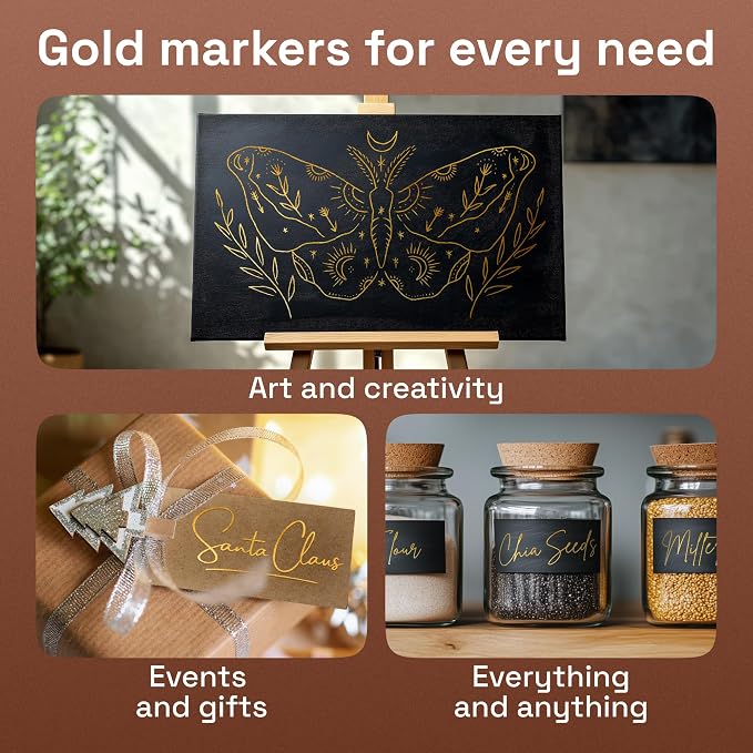 ARTISTRO Gold Paint Pens - Image 6